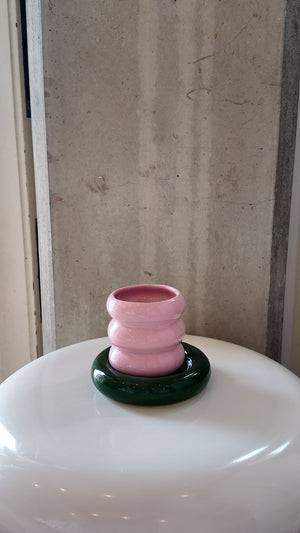Glazed Chunky Mug & Saucer Set