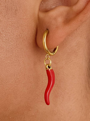 Pepper 18K Gold Non-Tarnish Vintage Pepper Earring