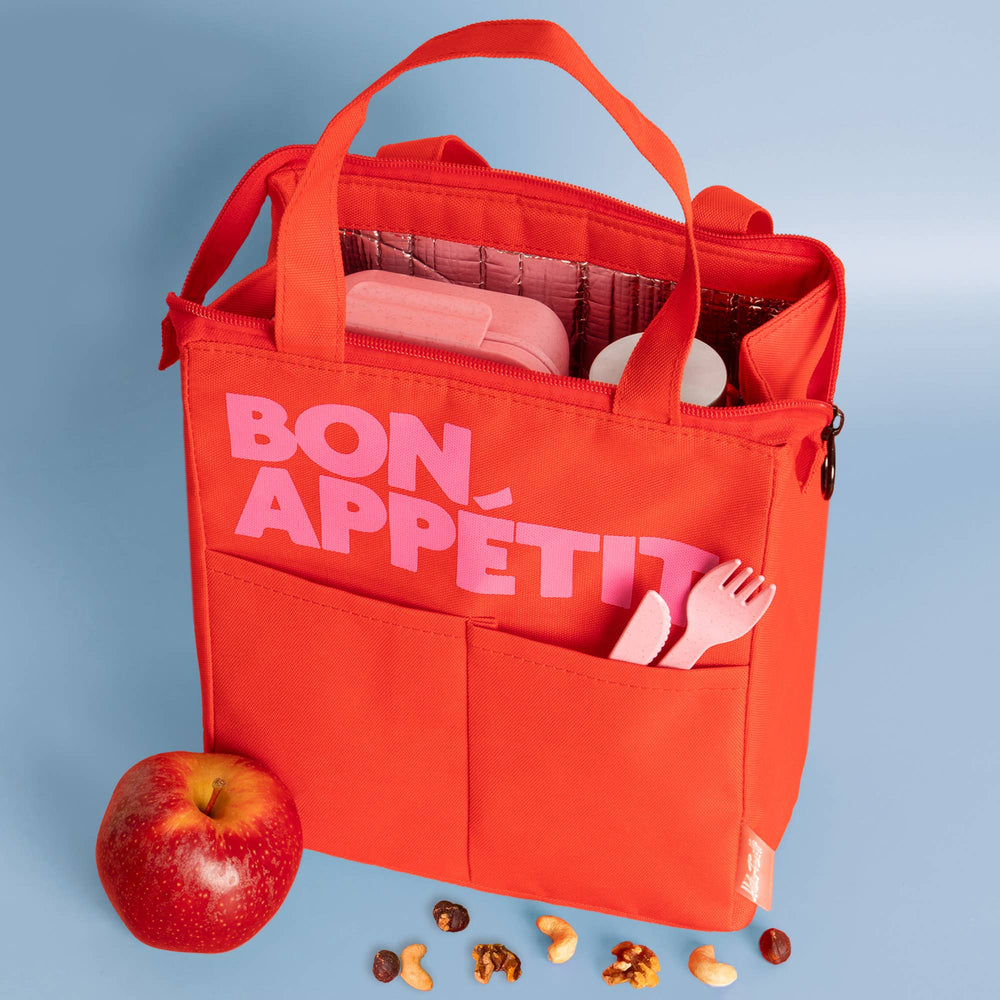 Helio Ferretti Bon Appetit Lunch Bag - Red Lunch Bag