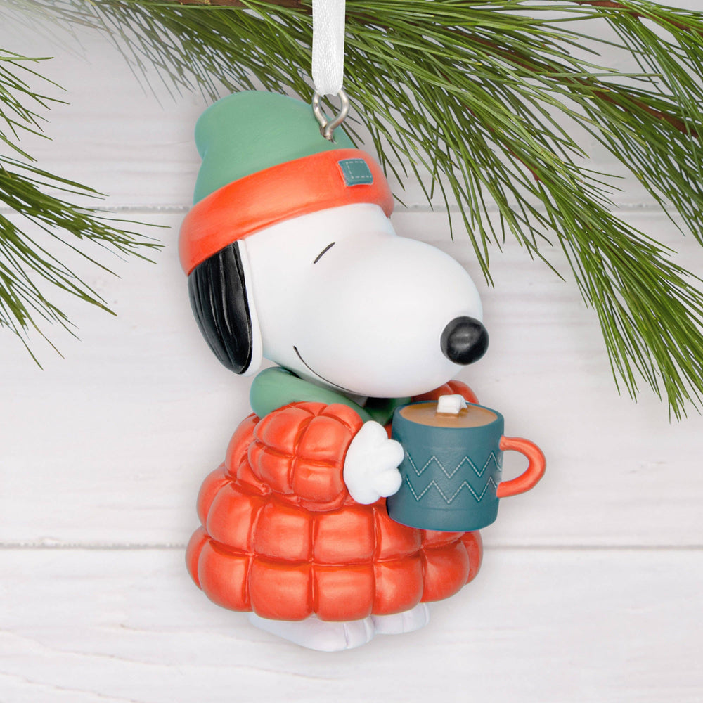 Collectable PEANUTS™ SNOOPY with Hot Chocolate Ornament
