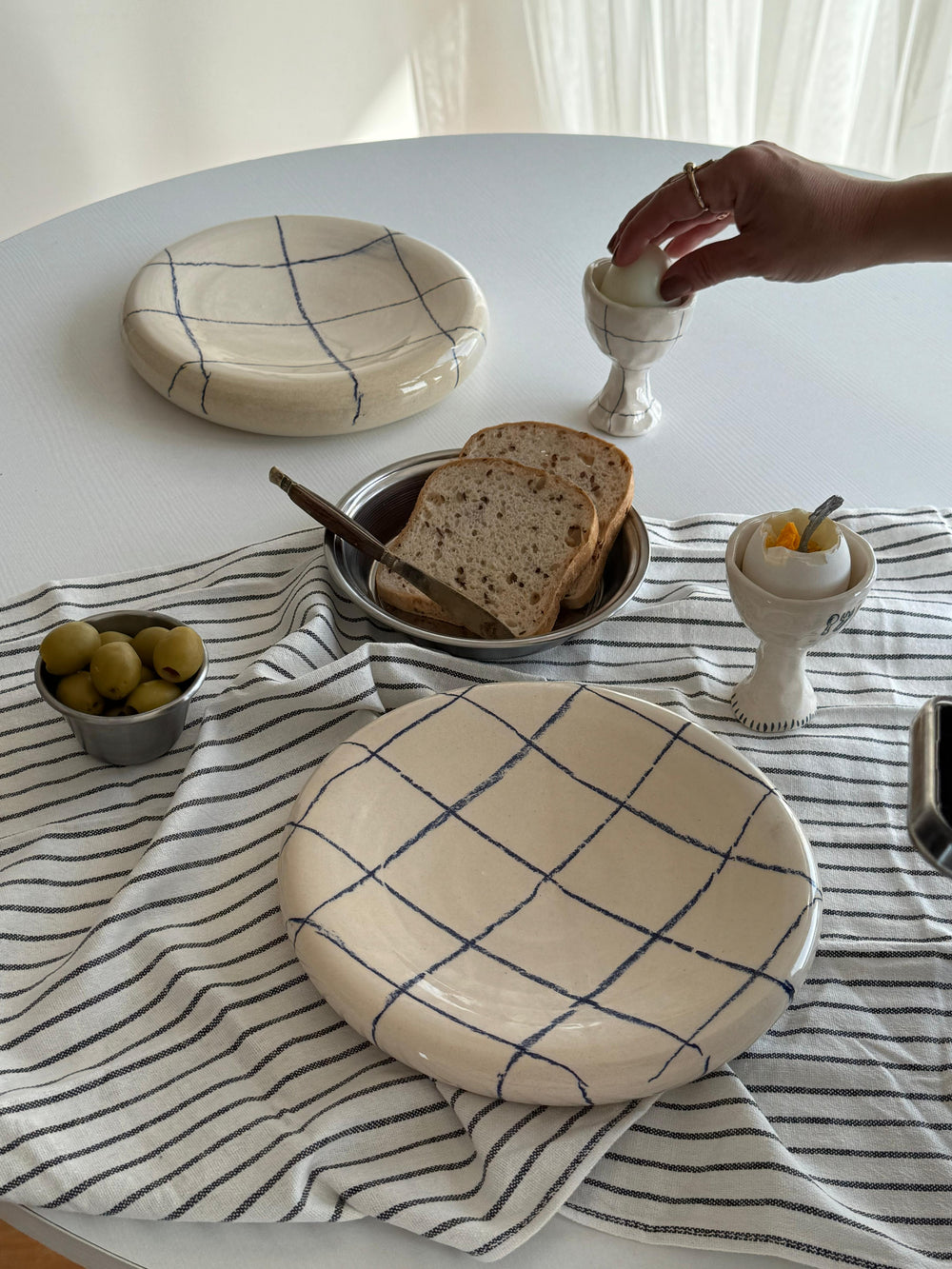 handmade Chunky Plate by Prop Ceramics