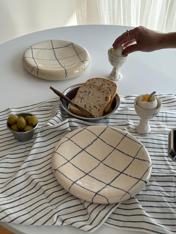 handmade Chunky Plate by Prop Ceramics