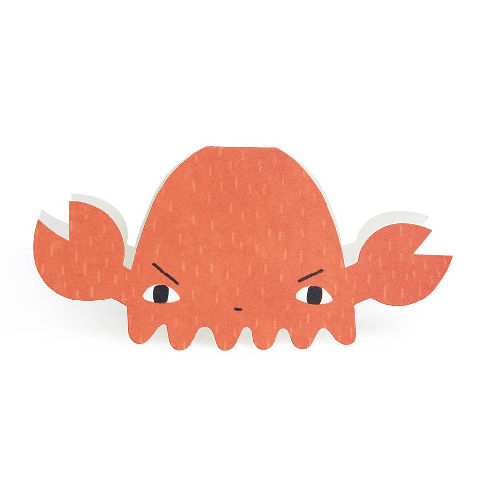 Crabbie Cut-Out Card