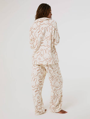 Miffy x Skinnydip Flower Fleece Pyjama Set