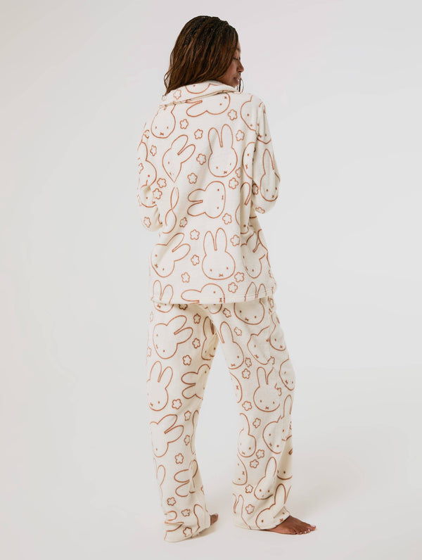Miffy x Skinnydip Flower Fleece Pyjama Set