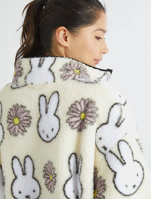 Miffy x Skinnydip Flower Longline Fleece