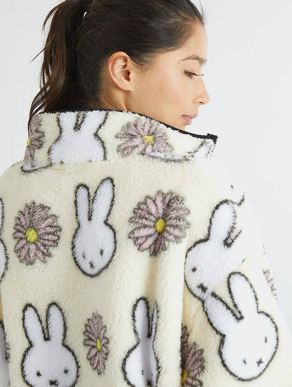 Miffy x Skinnydip Flower Longline Fleece
