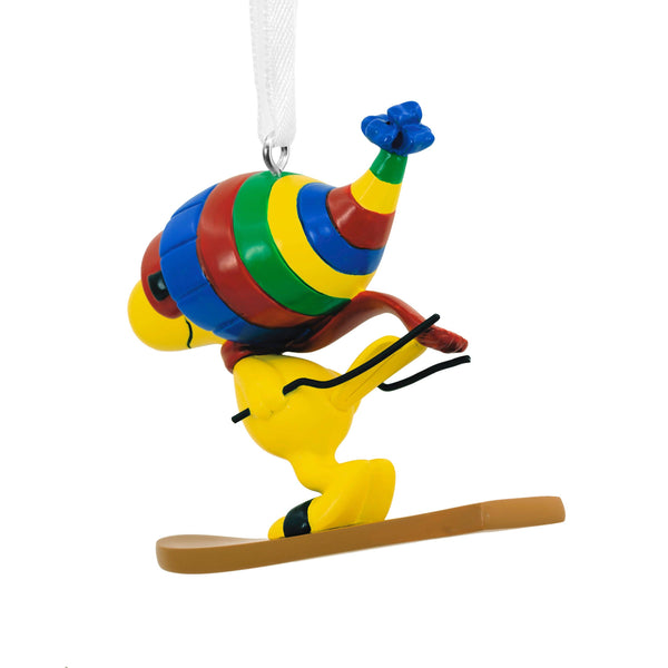 Collectable Peanuts™ Woodstock On Skis Ornament