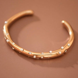 18K Gold PVD Plated Waterproof Stainless Steel Bangle