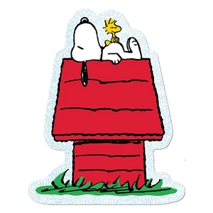 Snoopy's Doghouse - Die-Cut Sticker