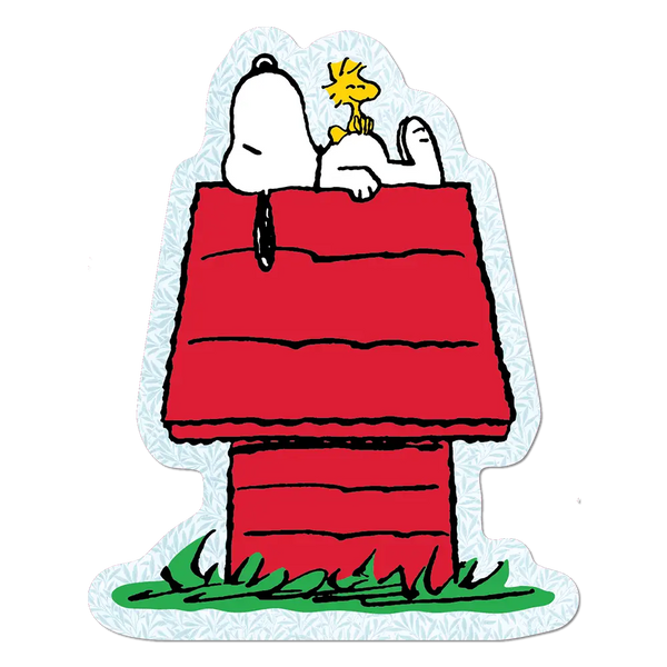 Snoopy's Doghouse - Die-Cut Sticker