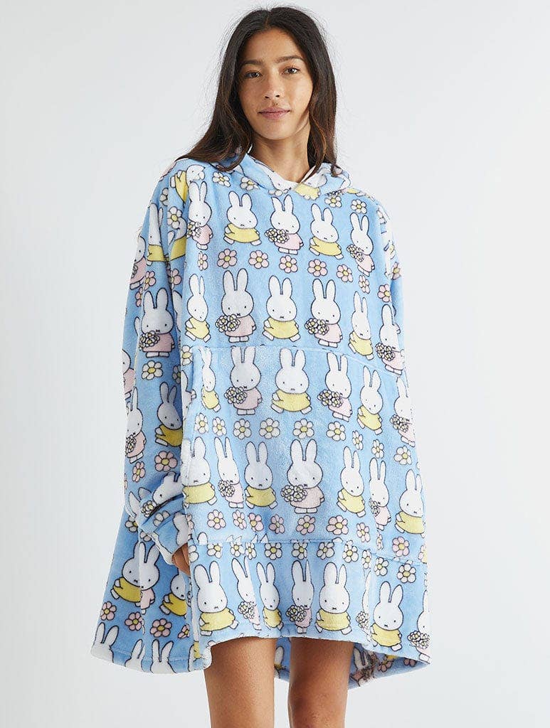 Miffy x Skinnydip Flower Blanket Hoodie