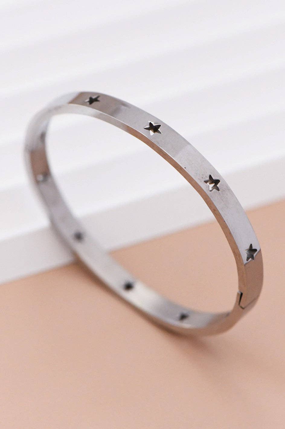 Tarnish-Resistant Waterproof Stainless Steel Bangle