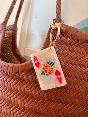 Ace Keyring bag charm
