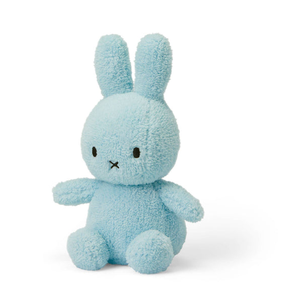 Bon Ton Toys Miffy Terry Plush Light Blue 23cm Recycled Soft Toy