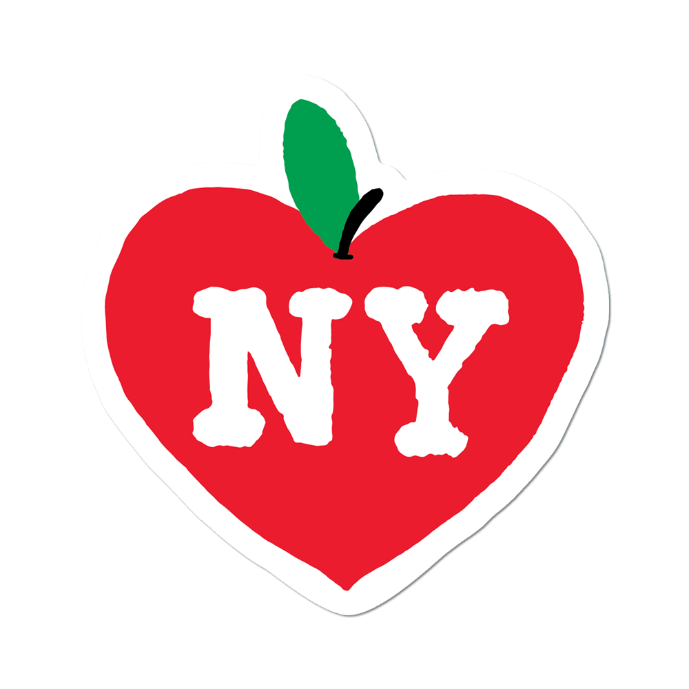 Big Apple Heart by Apply - Die-Cut Sticker (Valentines)