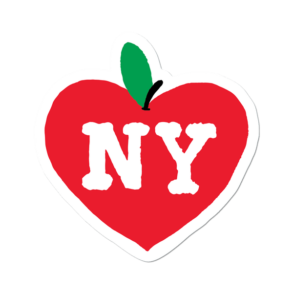 Big Apple Heart by Apply - Die-Cut Sticker (Valentines)