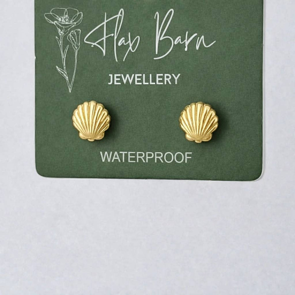 Tarnish Resistant Shell Studs