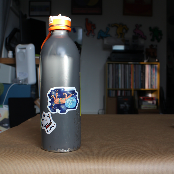 Space Dog Sticker