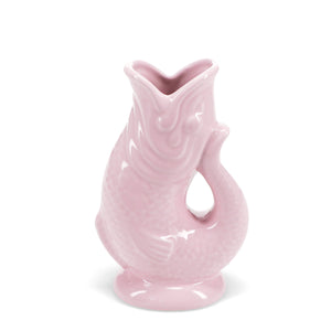 Ceramic Fish Pink Vase