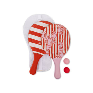 Beach Tennis Set - Pink - Lobster Bay