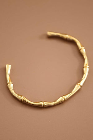 18K Gold Plated Waterproof Stainless Steel Cuff