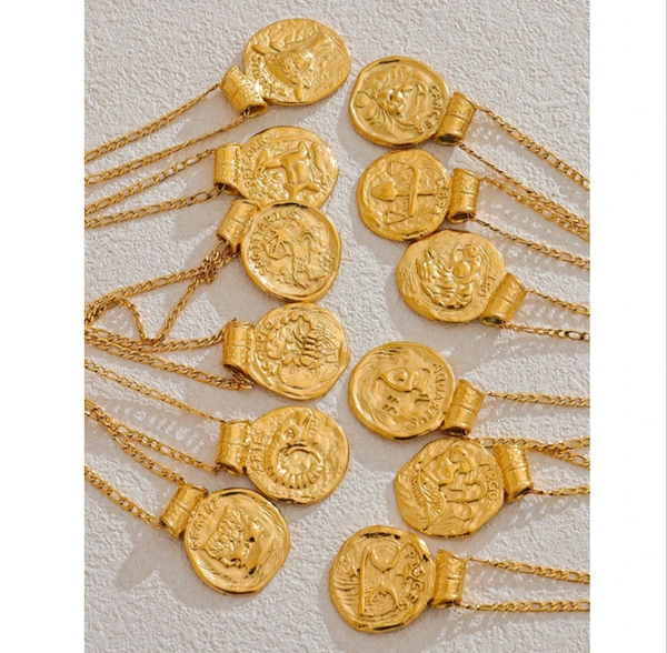 Zodiac Pendant Necklace