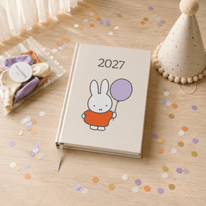 Miffy 2027 A5 Diary - Week-to-View - My Balloon