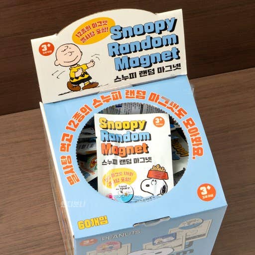 Peanuts Snoopy & Friends Magnet Mystery Random Box