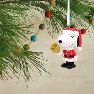 Collectable Peanuts™ Christmas - Santa Snoopy Ornament