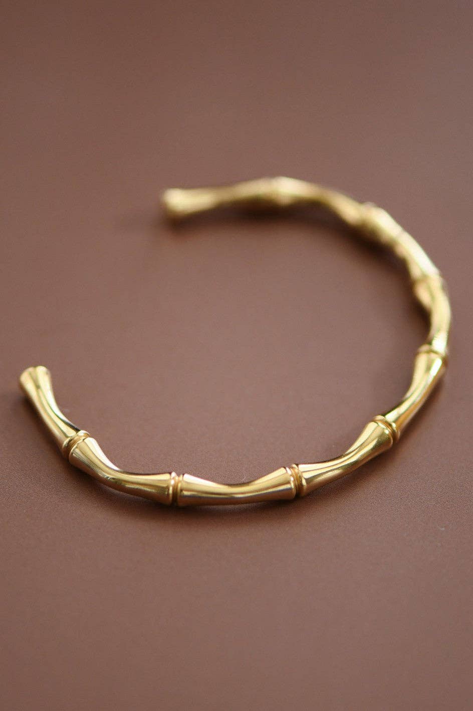 18K Gold Plated Waterproof Stainless Steel Cuff