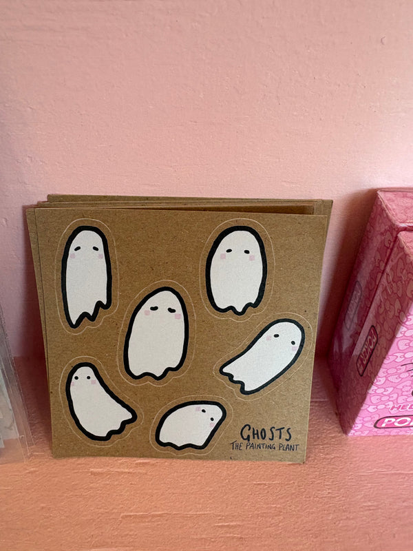Ghost sticker sheet