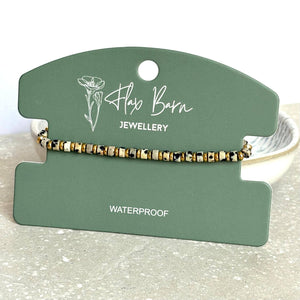 Tarnish Resistant Elasticated Gemstone Bracelet