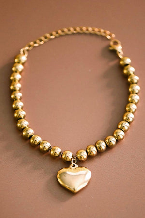 18K Gold PVD Plated Waterproof Stainless Steel Chain Bracelet