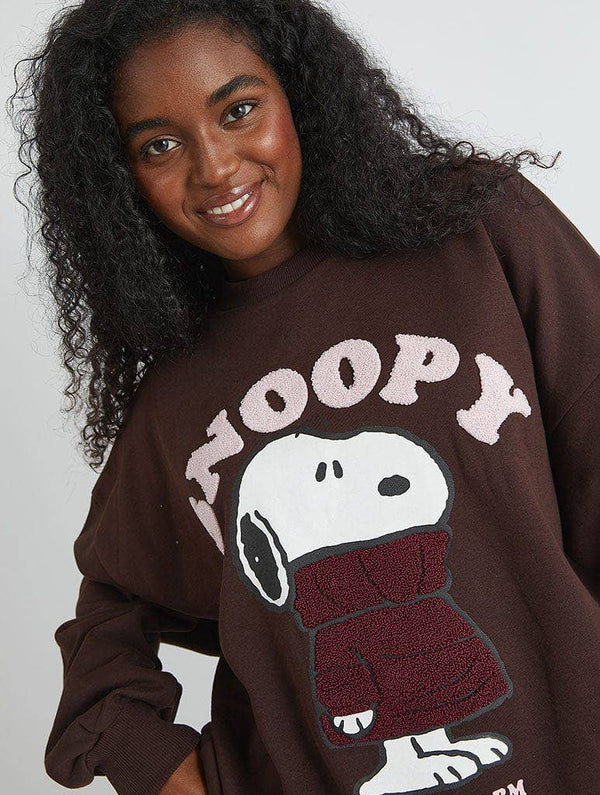 Peanuts x Skinnydip Snoopy Wrap Up Warm Sweatshirt