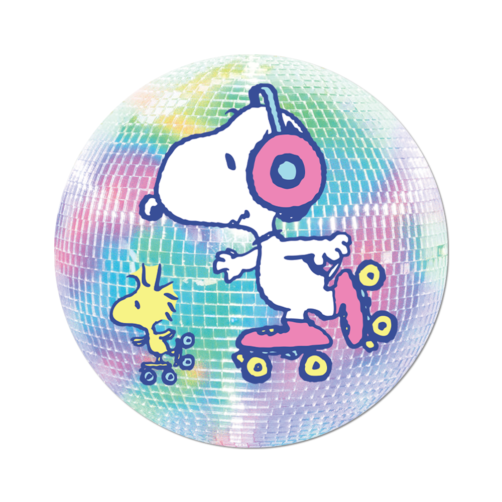 Roller Buds: Snoopy & Woodstock - Die-Cut Sticker