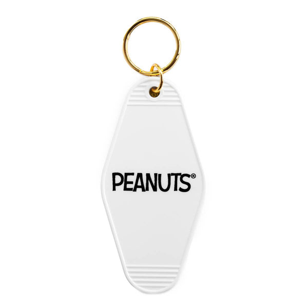 3P4 x Peanuts® - Classic Snoopy Key Tag (White)