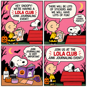 Lola Club: Halloween Junk Journaling — Ticket (29th October)