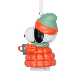 Collectable PEANUTS™ SNOOPY with Hot Chocolate Ornament