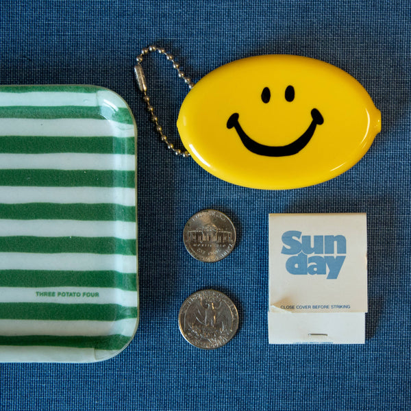 Coin Pouch - Happy Face Classic (Yellow)