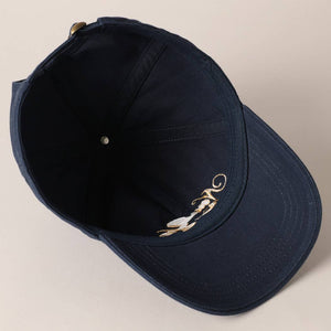 New York Social Club Text Embroidery Baseball Cap
