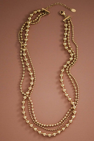 18K Gold PVD Plated Waterproof Stainless Steel Chain Necklace