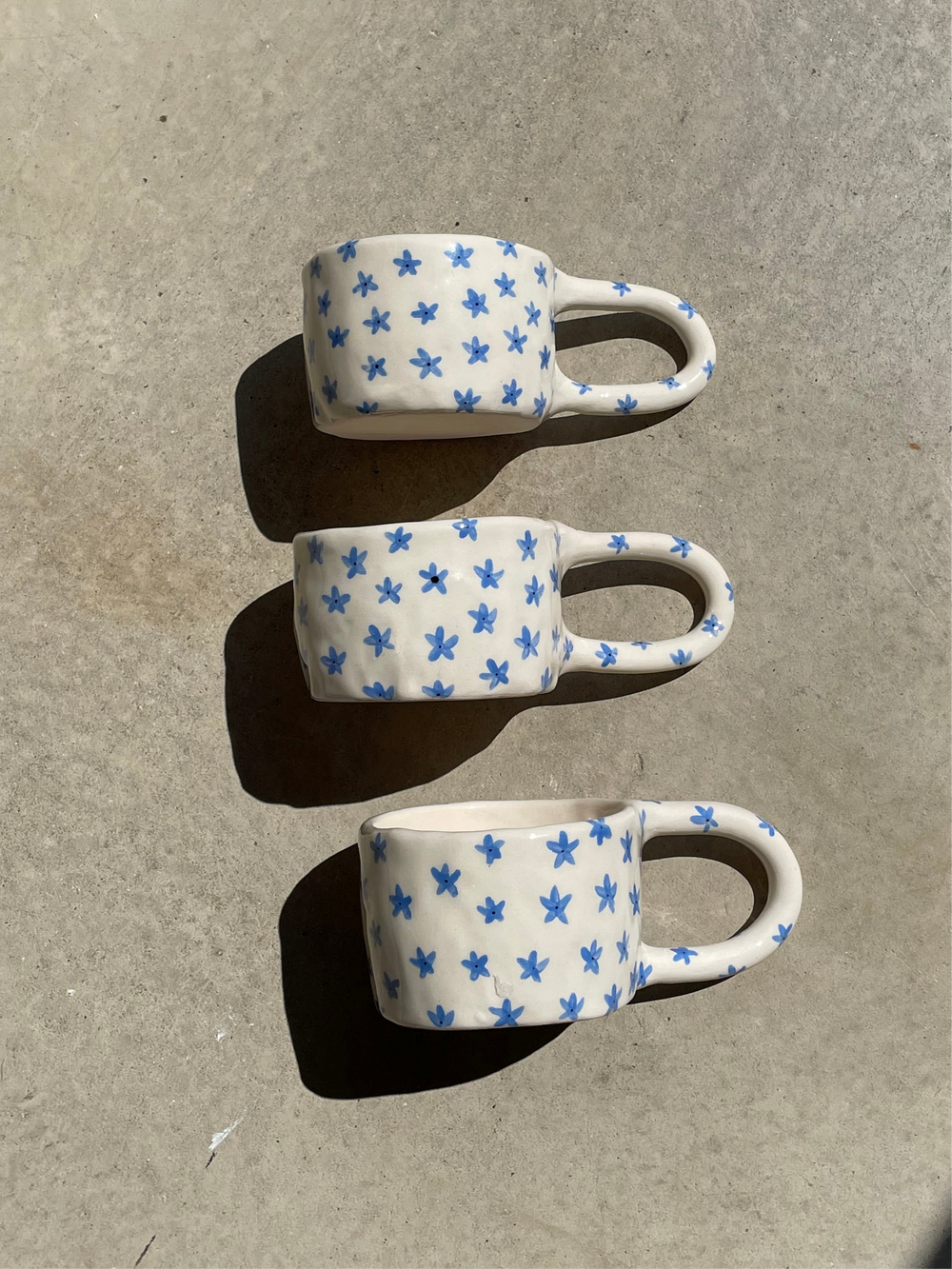 Flower Handmade Mug