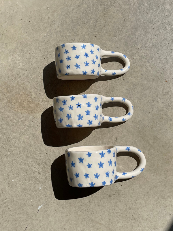 Flower Handmade Mug