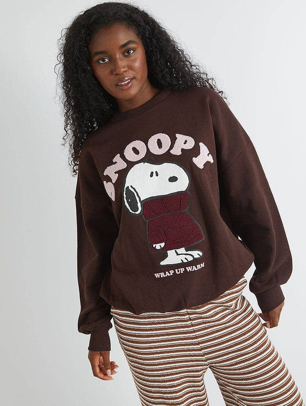 Peanuts x Skinnydip Snoopy Wrap Up Warm Sweatshirt
