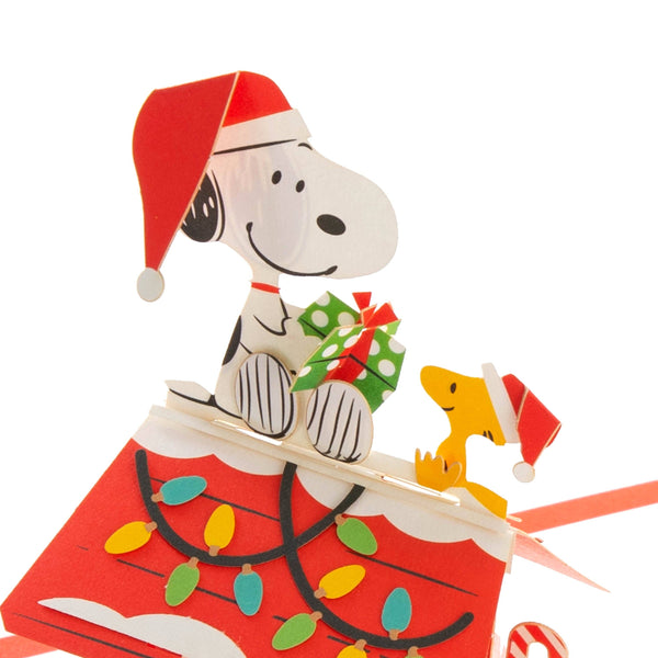 Paper Wonder Christmas Card – 3D Snoopy’s Dog House Design