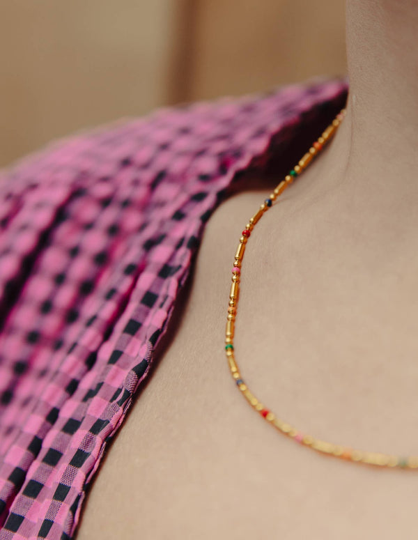 Waterproof Bead Necklace