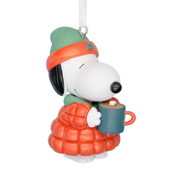 Collectable PEANUTS™ SNOOPY with Hot Chocolate Ornament