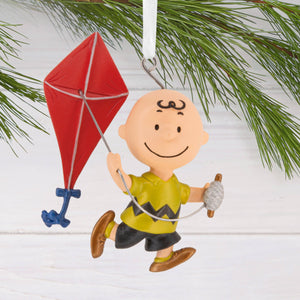 Peanuts™ Hanging Ornament - Charlie Brown With Kite Design