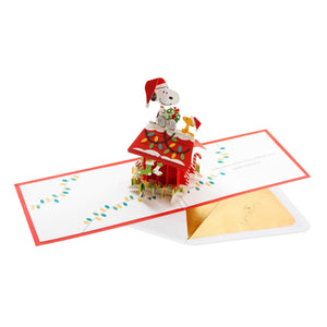 Paper Wonder Christmas Card - 3D Snoopy's Dog House Design